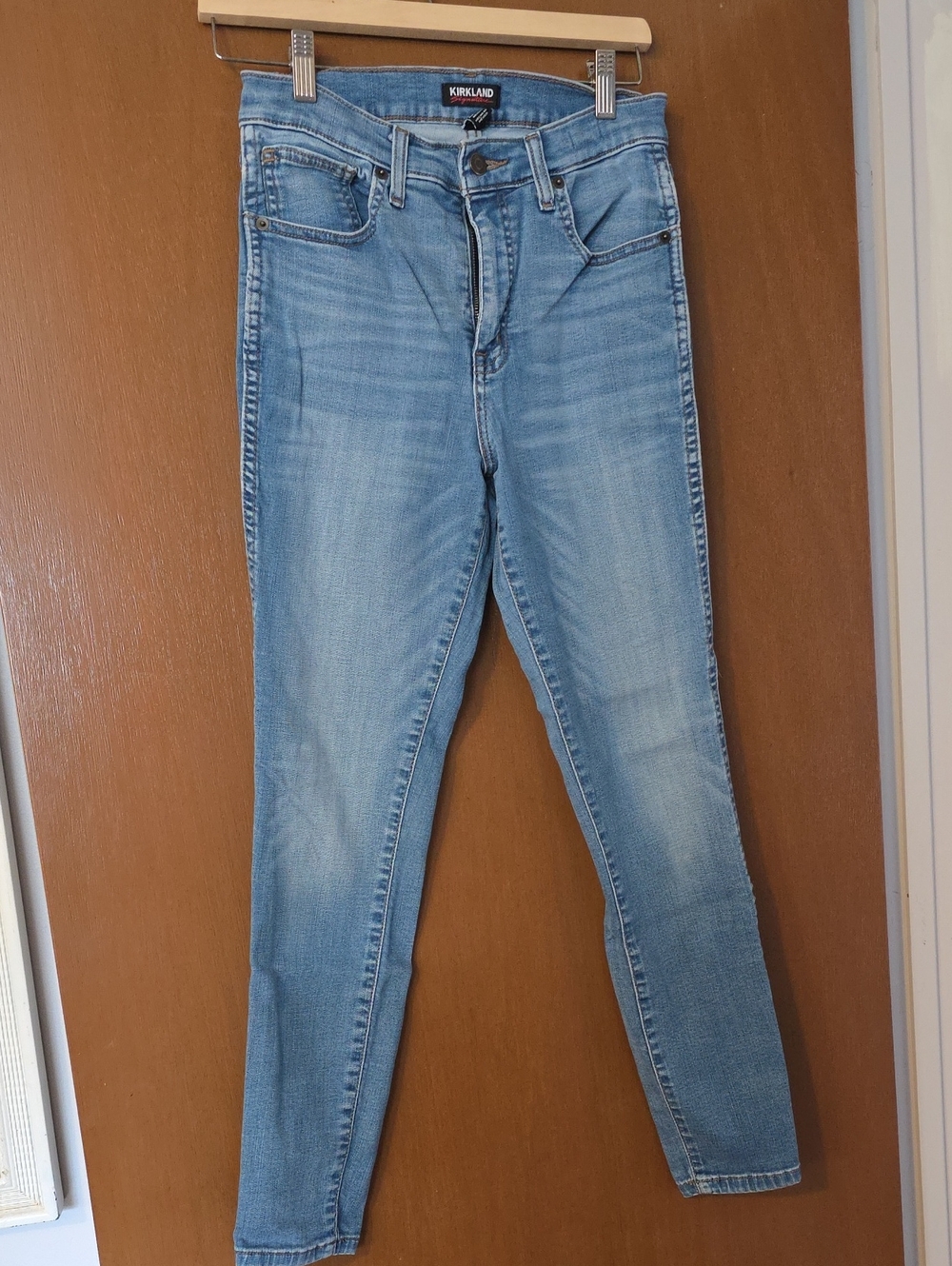Kirkland Signature Light Wash Skinny Jeans
